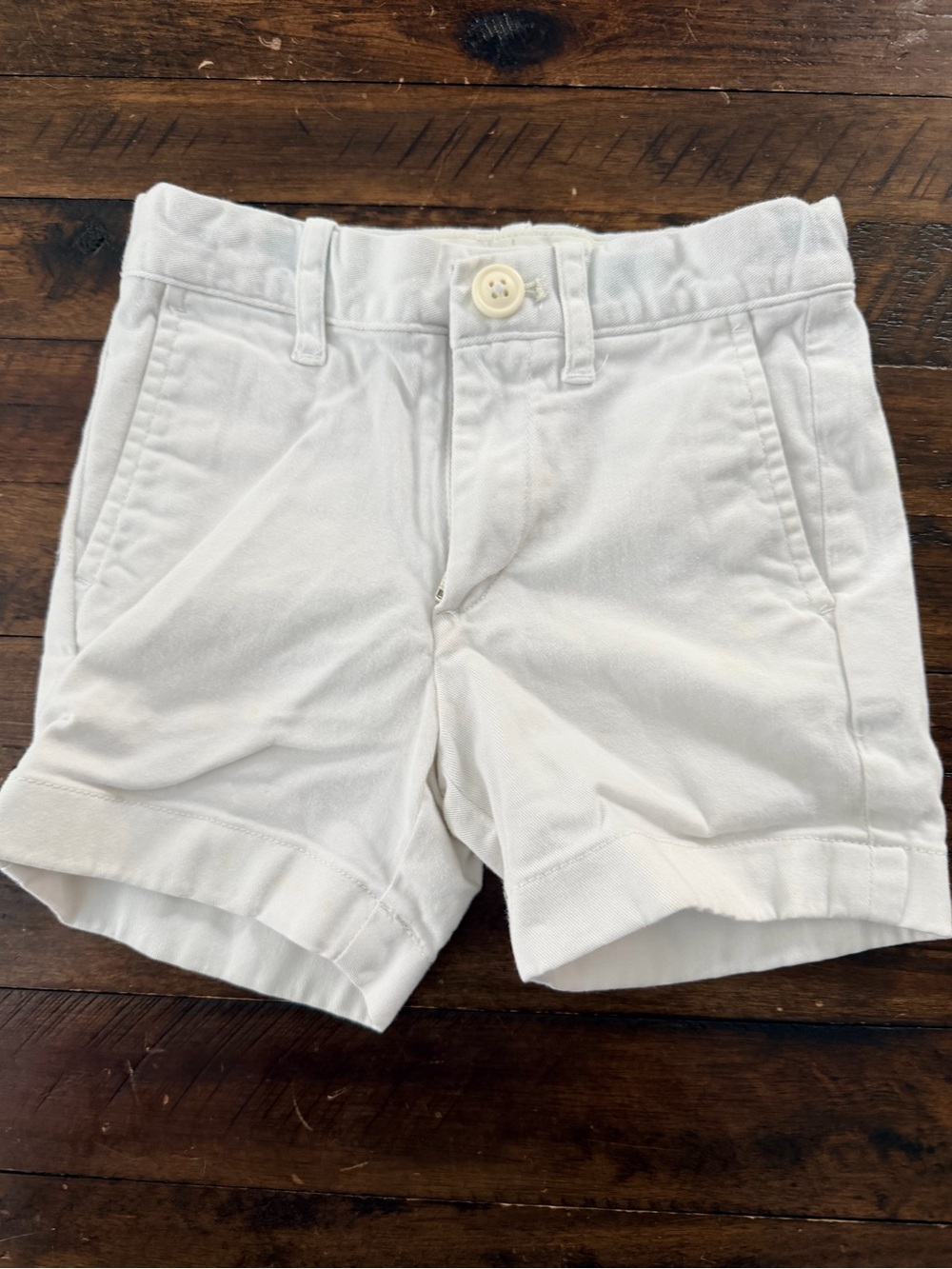 Crew White Shorts